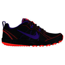 Nike Wild Trail Running Shoes, Black/Purple